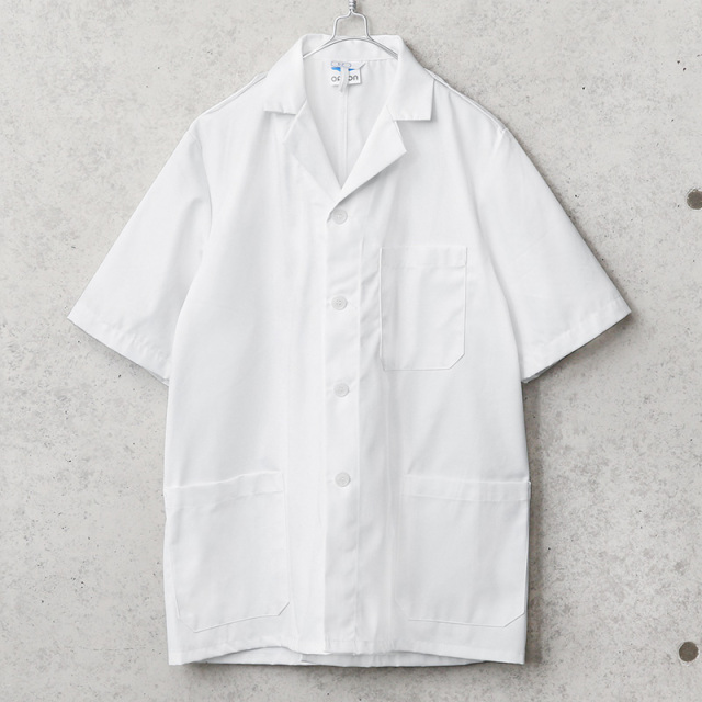 オランダ ORCON社製 オープンカラー ユーティリティ 半袖 シャツ