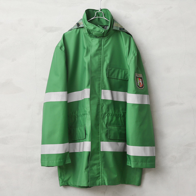 実物 USED ドイツ警察 WATERPROOF“POLIZEI”ポリスジャケット #3