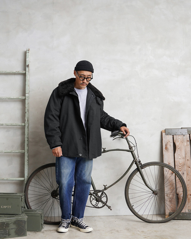 ロシア軍　ビンテージ　ダークグレー ウィンター　ミリタリージャケット ファー付き 実物 新品 デッドストック ロシア軍 AIR FORCE ウィンター