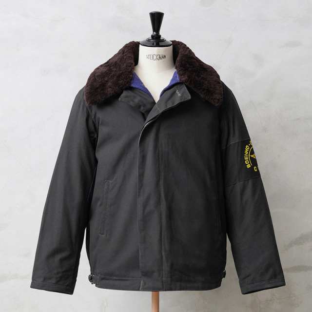 実物 新品 デッドストック ロシア軍 AIR FORCE ウィンター ジャケット ライナー付き ステンシル