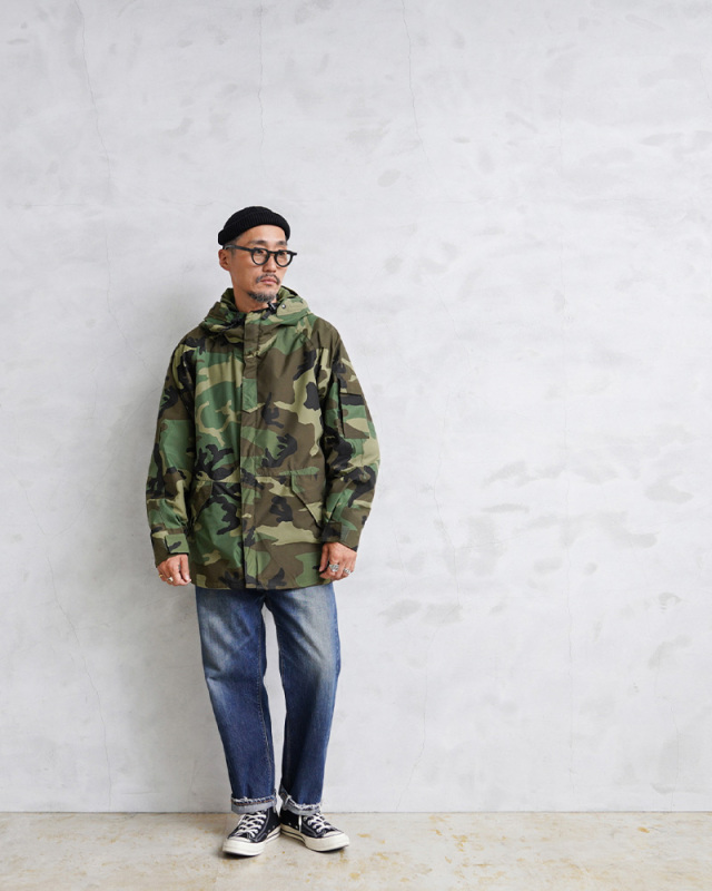 実物 新品 デッドストック 米軍 ECWCS Gen1型パーカー ウッド