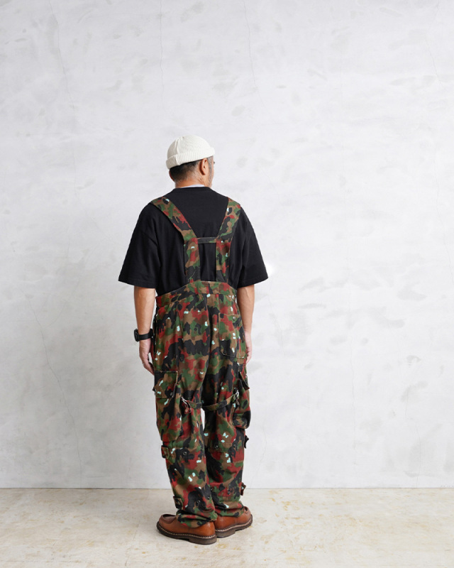 ミリタリー,卸売,仕入れ,問屋,実物,USED,スイス軍,M-70,オーバーオール