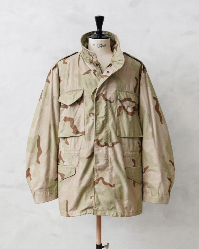 米軍　フィールドジャケット　ミリタリー  迷彩　ベージュ　デザートカモ ミリタリー,卸売,仕入れ,問屋,実物,USED,米軍,M-65フィールド