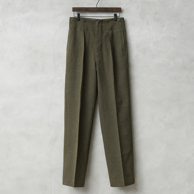 実物 新品 デッドストック カナダ軍 BATTLE DRESS（バトルドレス）ウール トラウザーズ CADET MODEL