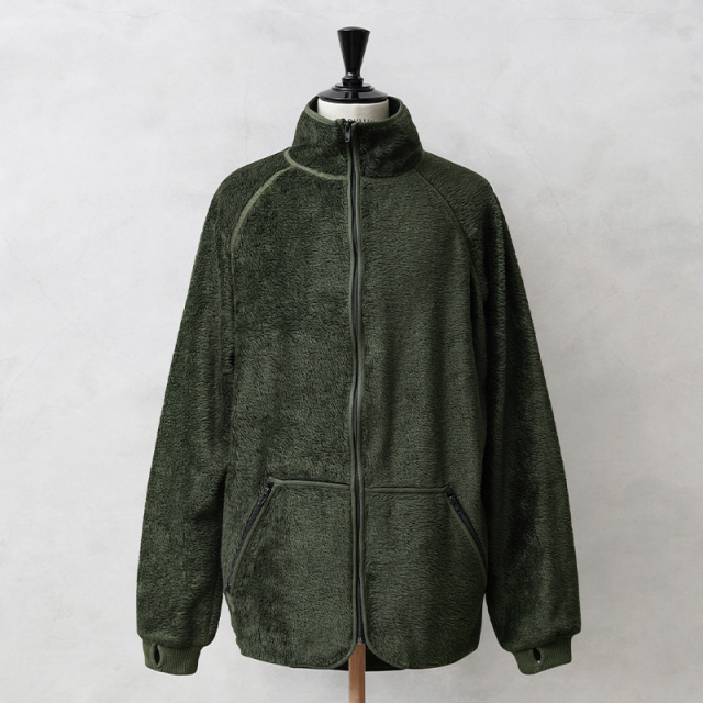 実物 USED オランダ軍 FIRE RESISTANT フリース ライナージャケット ロングボア