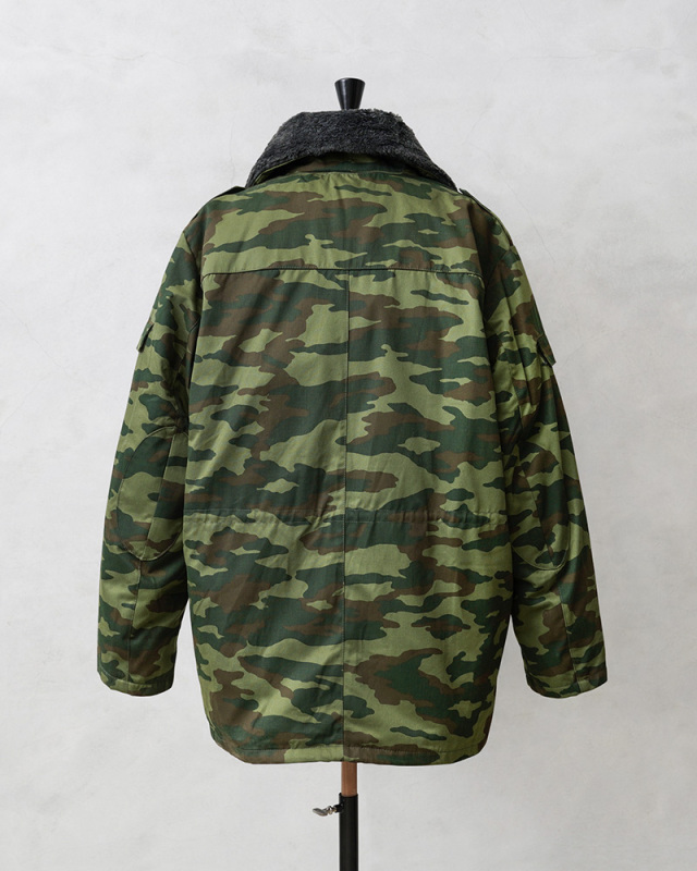 ロシア軍 実物 チェチェン紛争 VSR-98 フローラ迷彩 防寒着 50-3 ロシア軍 実物 チェチェン紛争 VSR-98 フローラ迷彩 防寒着 50-3