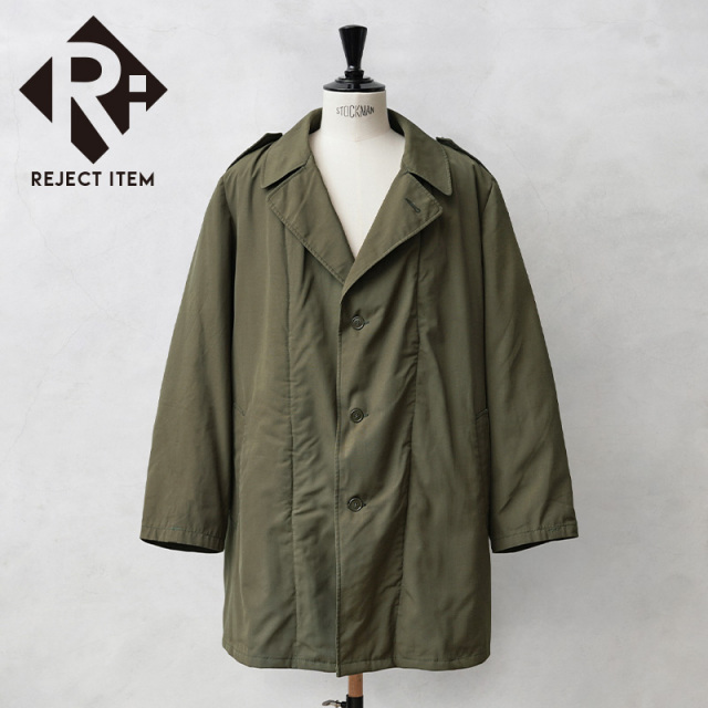 リジェクト 訳あり品 実物 USED チェコ軍 リメイクコート M-60 コートライナー付き