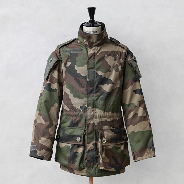 実物 新品 デッドストック フランス軍 FELIN T4 S2 リップストップ コンバットジャケット CCEカモ