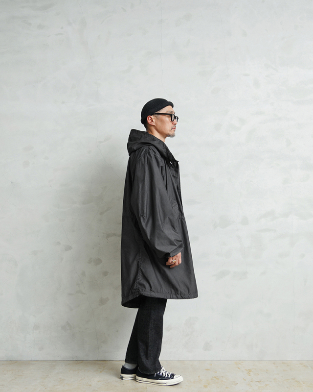 WAIPER INC. モッズコート ブラックーSMALL WAIPER INC. モッズコート ブラックーSMALL WAIPER INC. モッズ