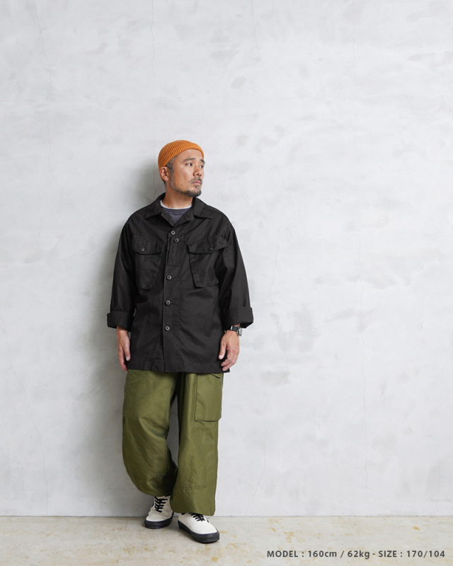 イギリス軍 DPMカモ コンバットジャケット 黒染め MILITARY