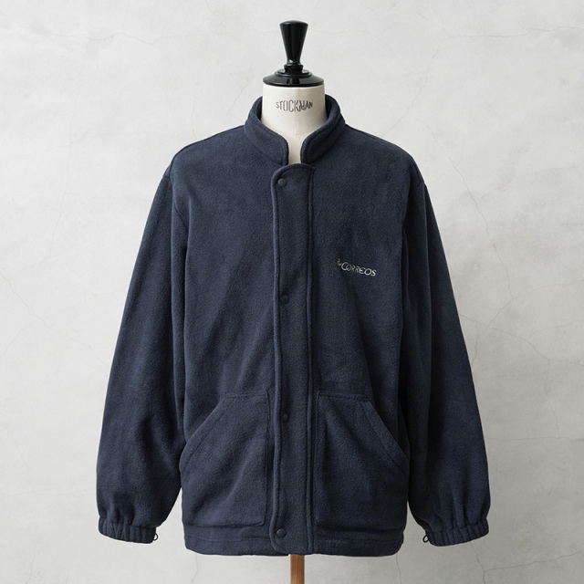 実物 新品 デッドストック スペイン Correos フリースライナージャケット