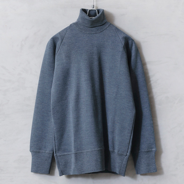 実物 新品 デッドストック イタリア警察 70～80’s ウール タートルネック セーター