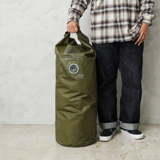 実物 USED 米軍 USMC SEAL LINE WATERPROOF 65L ILBE メイン パック ライナー ドライバッグ / U.S.M.C 防水