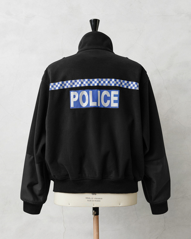 イギリス警察 ジャケット MILITARY 実物 USED イギリス警察 WINDPROOF POLICE フリース