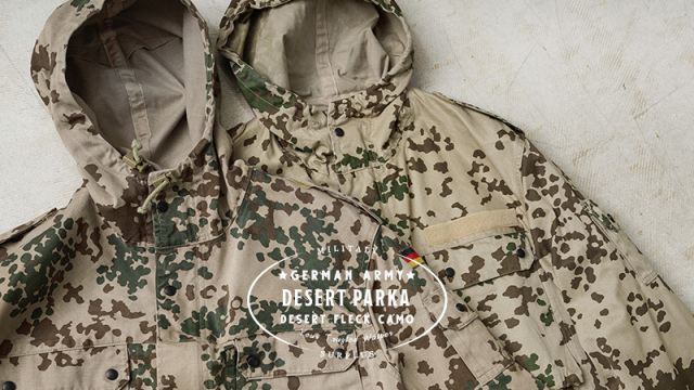 ミリタリー 卸売 仕入れ 問屋 実物 USED ドイツ軍 デザートフレクター