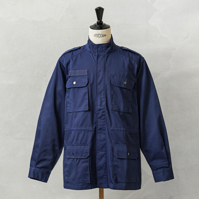 実物 新品 デッドストック フランス軍 NAVY BLUE コンバット ジャケット