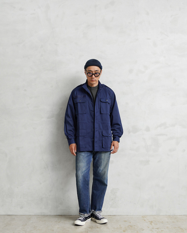 FRENCH MILITARY / ジャケット/92/NVY/80s/フランス海軍/デッキジャケット フランス軍実物80'sdead stock海軍deckジャケット92 フランス海軍の