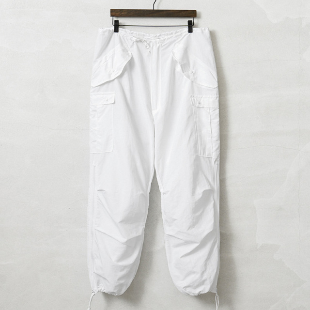実物 新品 デッドストック 米軍 スノーカモ オーバーパンツ カーゴポケット付き