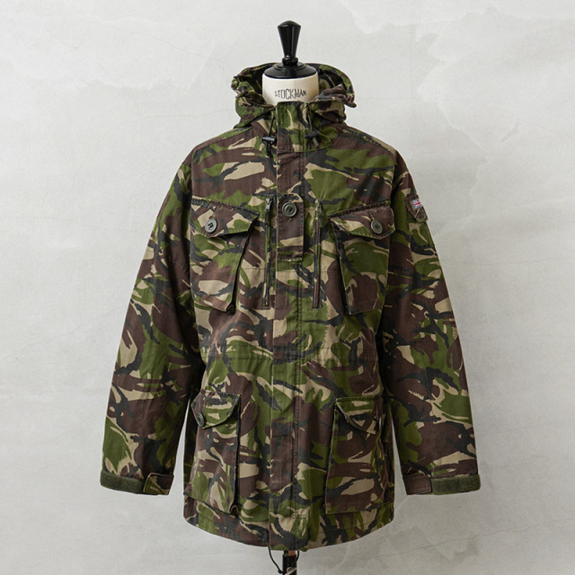 実物 USED イギリス軍 WINDPROOF コンバット スモック DPMカモ