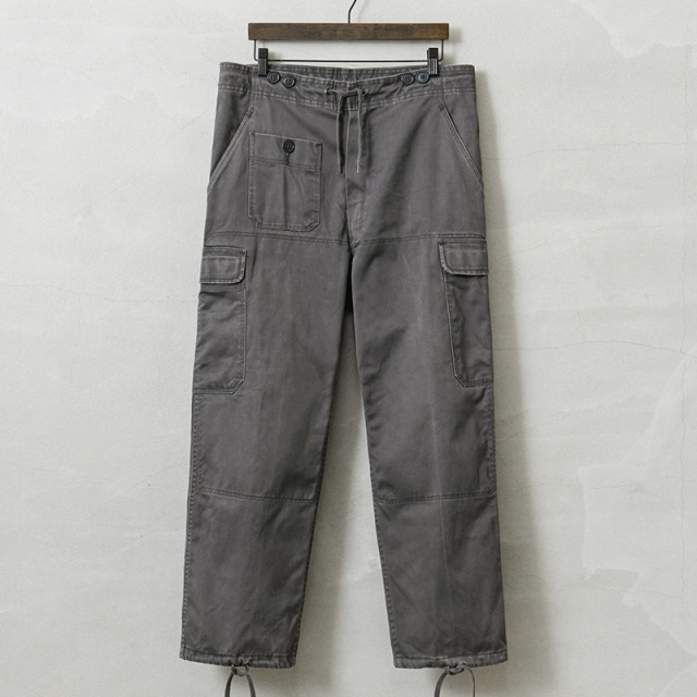 実物 USED デンマーク軍 M-71 ダブルニー コンバット カーゴパンツ 前期型