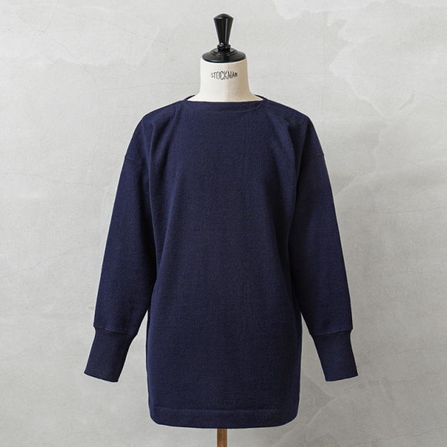 実物 新品 デッドストック イタリア軍 M.M. ボートネック セーター NAVY / イタリア海軍