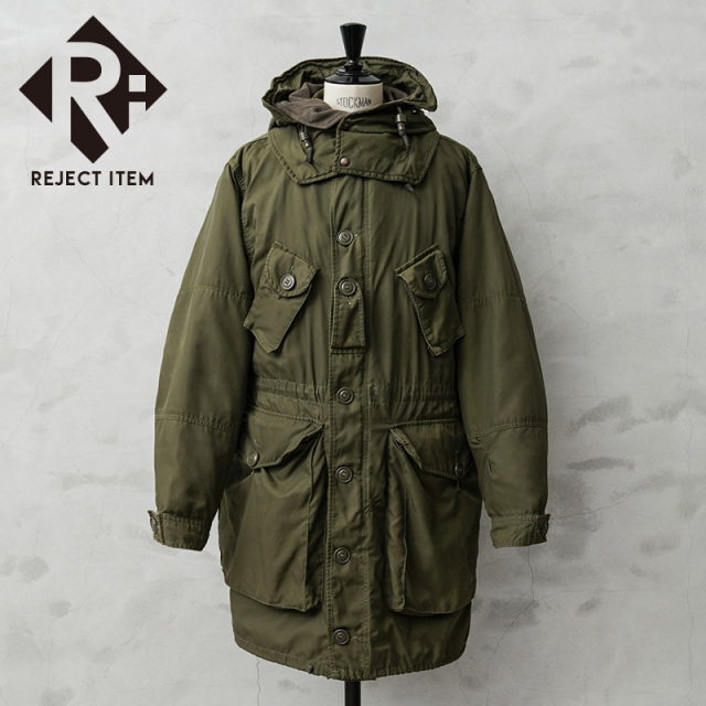 リジェクト 訳あり品 希少 実物 USED カナダ軍 ECW コンバット パーカー フルセット / モッズコート