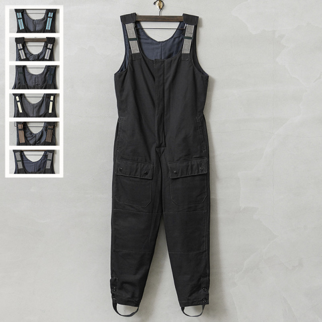 実物 新品 デッドストック ロシア軍（旧ソ連軍）AIR FORCE オーバーオール BLACK