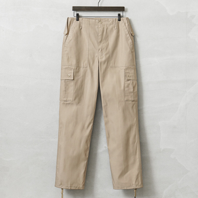 実物 新品 デッドストック オランダ軍 ベイカーポケット BDU カーゴパンツ KHAKI