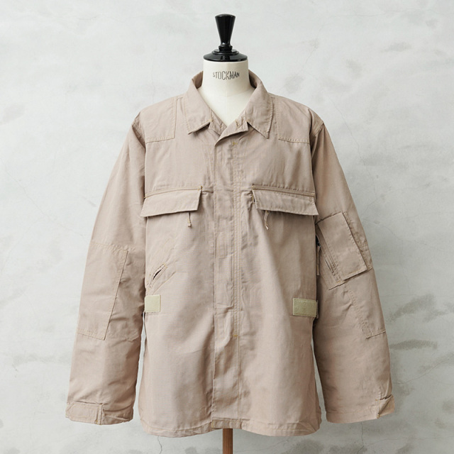 実物 新品 デッドストック 米軍 ABDU エアクルージャケット 後期型 TAN