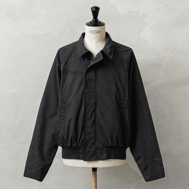 実物 USED 米軍 U.S.NAVY フライフロント ユーティリティジャケット BLACK