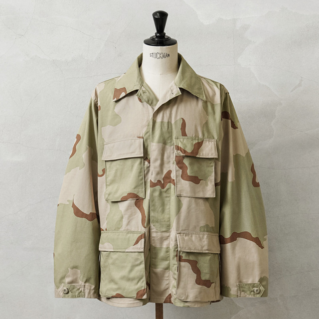 実物 新品 デッドストック 米軍 3カラーデザートカモ DCU ジャケット ノンリップ / 3C DESERT CAMO BDU