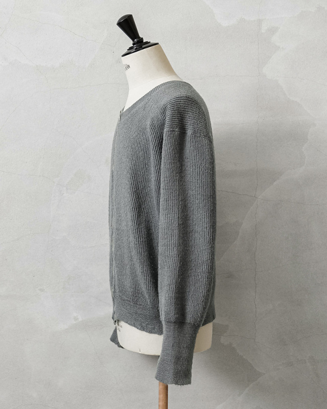 新品 未使用 dead stock デンマーク軍 ウール ジップセーター MILITARY（ミリタリー） 実物 USED デンマーク軍 ウール ジップ