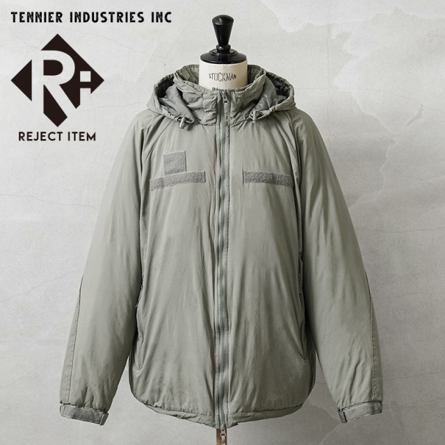 リジェクト 訳あり品 実物 USED 米軍 ECWCS Gen III Level 7 ジャケット URBAN GREY【TENNIER INDUSTRIES】