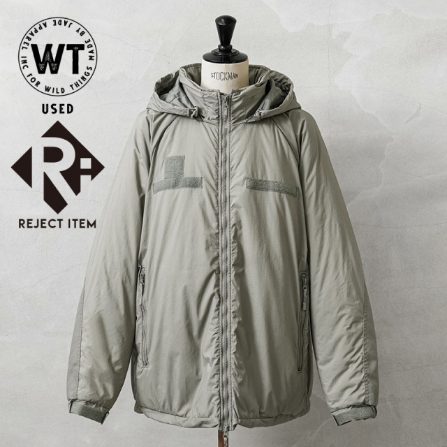 リジェクト 訳あり品 実物 USED 米軍 ECWCS Gen III Level 7 ジャケット URBAN GREY【JADE APPAREL for WT】