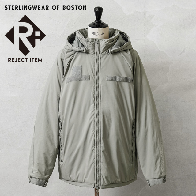 リジェクト 訳あり品 実物 USED 米軍 ECWCS Gen III Level 7 ジャケット URBAN GREY【STERLINGWEAR OF BOSTON】