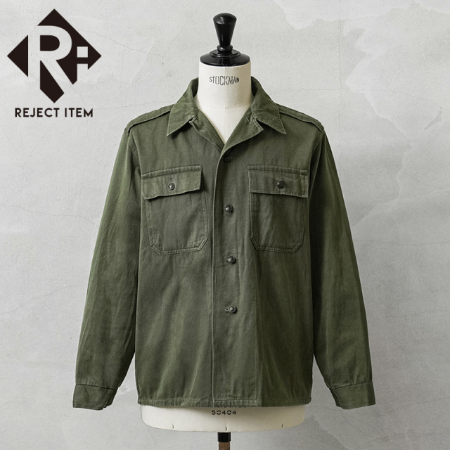 リジェクト 訳あり品 実物 USED ハンガリー軍 フィールド シャツ ジャケット 裾処理済み