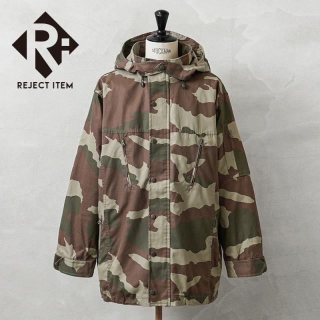 リジェクト 訳あり品 実物 USED トルコ軍 M2018 リップストップ フィールド パーカー ライナー付 3C CAMO