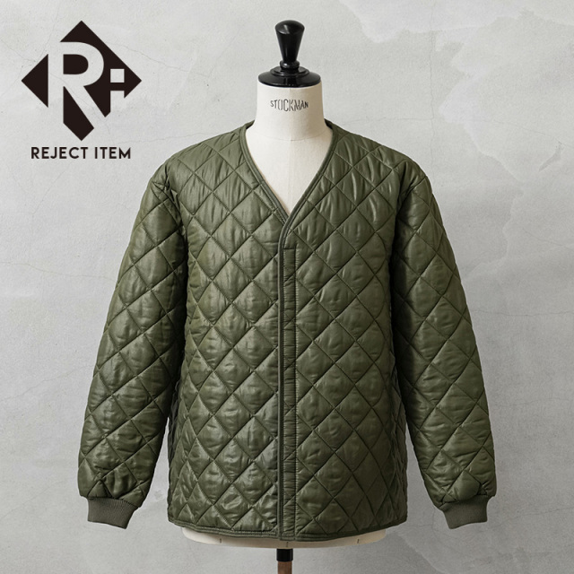 リジェクト 訳あり品 実物 USED ベルギー軍 キルティング ライナー ジャケット