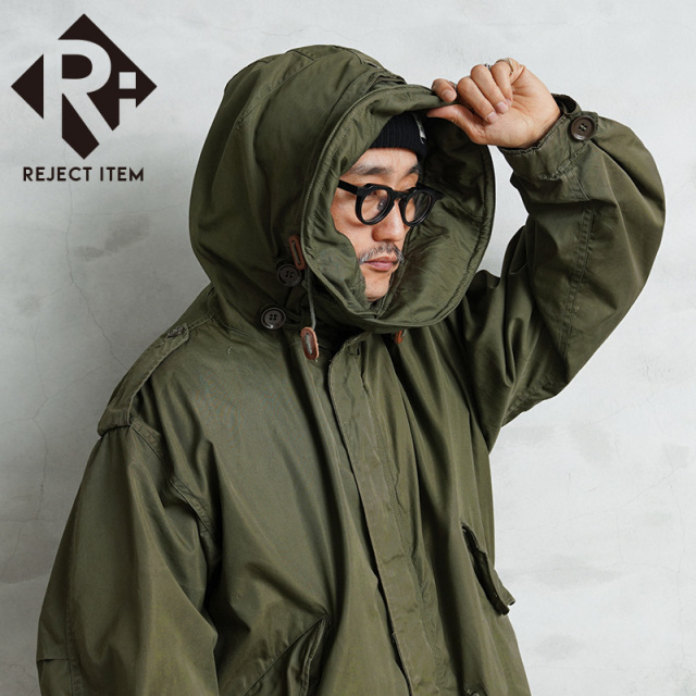 リジェクト 訳あり品 実物 新品 デッドストック 米軍 M-51 フィッシュテールパーカー用フード