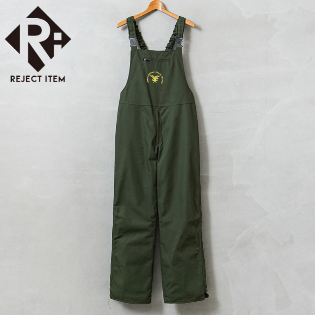 リジェクト 訳あり品 実物 新品 デッドストック イタリア フォレストガード GORE-TEX オーバーパンツ / オーバーオール