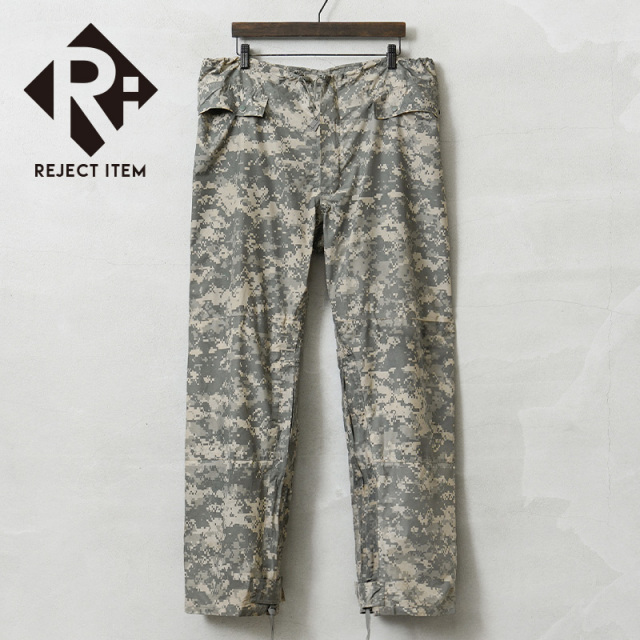 リジェクト 訳あり品 実物 USED 米軍 IMPROVED レインパンツ UCP / オーバーパンツ