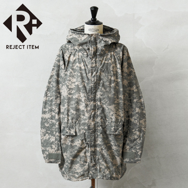 リジェクト 訳あり品 実物 USED 米軍 IMPROVED レインパーカー UCP
