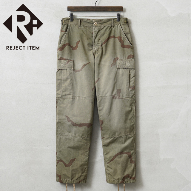リジェクト 訳あり品 実物 USED 米軍 DCU カーゴパンツ 3カラーデザート リップストップ FADE OLIVE染め【フェードオリーブ】
