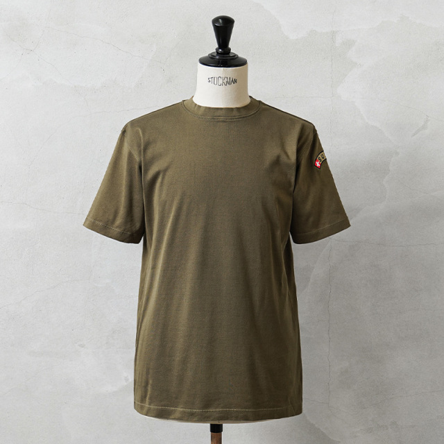 実物 新品 デッドストック スイス軍 ショートスリーブ Tシャツ COTTON
