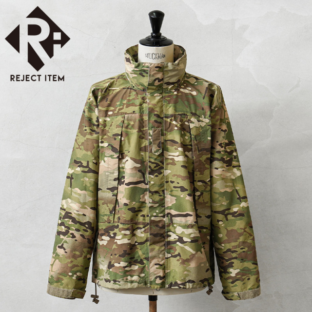 リジェクト 訳あり品 実物 USED 米軍 ECWCS GEN3 LEVEL6 GORE-TEX ジャケット OEF-CP MultiCam / ゴアテックス