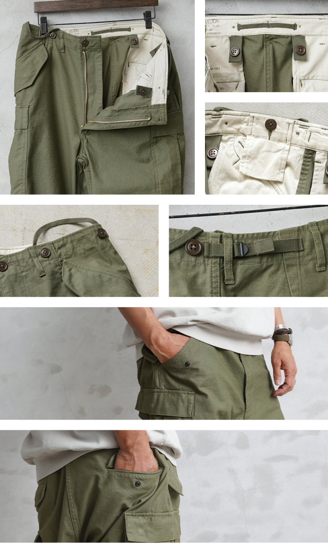 WAIPER.inc 米軍 M-51 フィールドカーゴパンツ【WP1013】【T