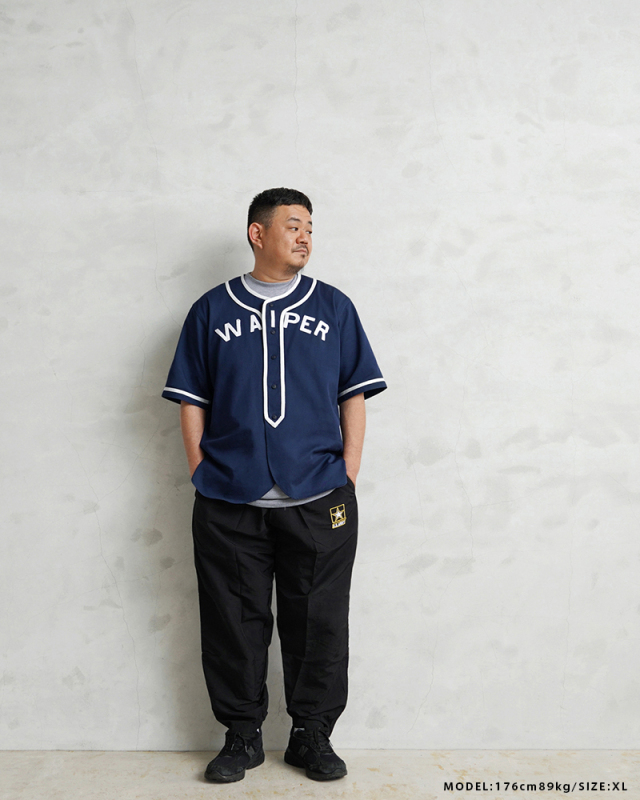 新品★BASEBALL SHIRT ベースボールシャツ WAIPER.inc 楽天市場】WAIPER.inc ワイパーインク BASEBALL SHIRT ベース