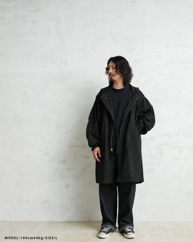 m-51 フィッシュテール　後染めブラック スーパーブラック　anytee 購入レビュー】anyteeのM-65 Super Blackはなぜ即完売するのか？サイズ