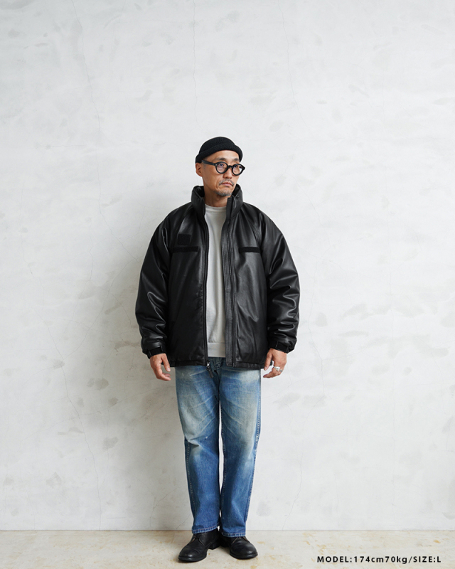 hope様❗️EVISU YAMANE エヴィス G-1 レザーフライトジャケット 干場義雅モデル] EMMETI エンメティ H AVIATOR アッカ アビエイター B