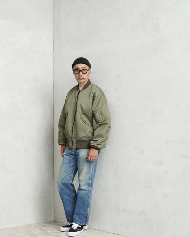 ワイパーインク 米軍L-2フライトジャケット MIL-J-5391サイズ44